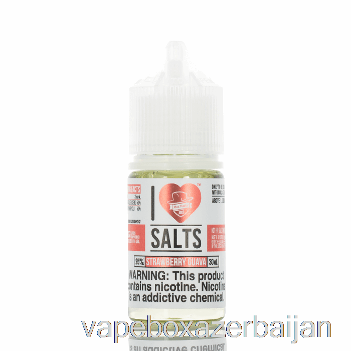 E-Juice Vape Strawberry Guava - I Love Salts - 30mL 25mg